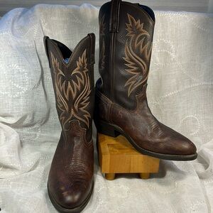 Laredo amazing leather cowboy boots with embroidery